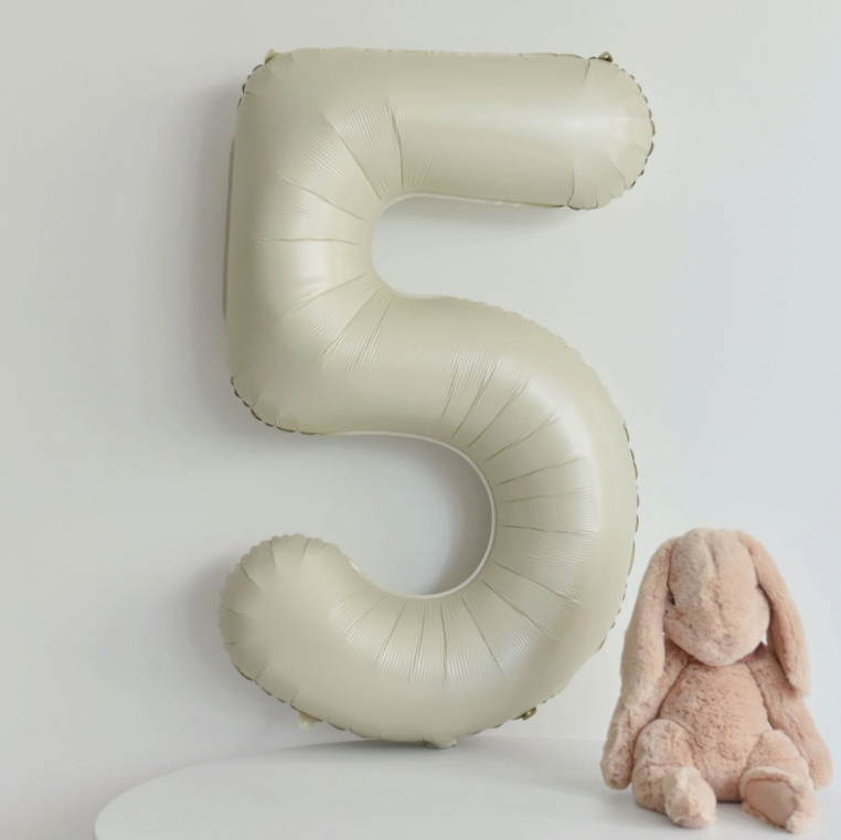 5 DENİZ KUMU RAKAM BALON (75 CM)