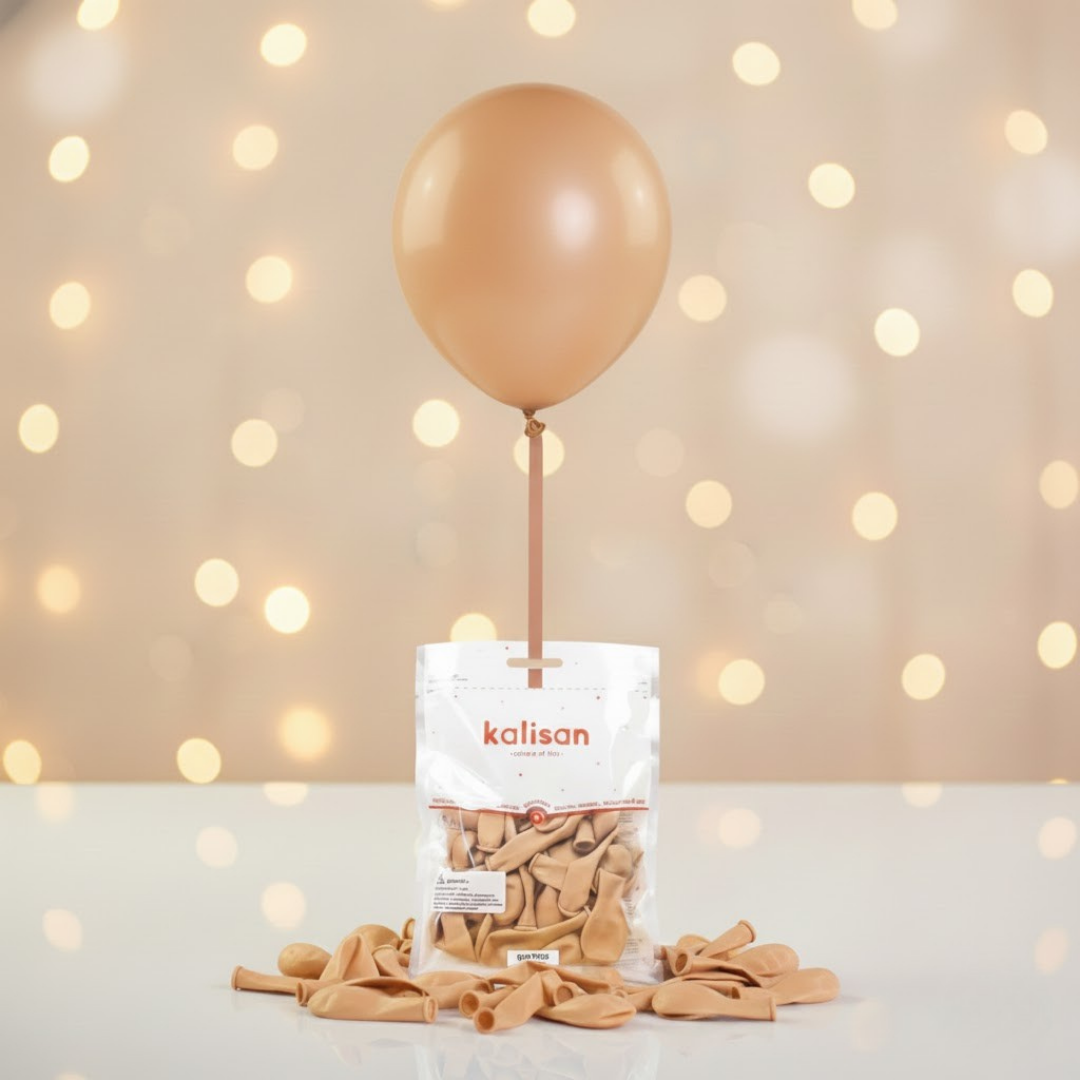 5 İNÇ MİNİ Retro Balon Çöl Kumu (10 ADET)