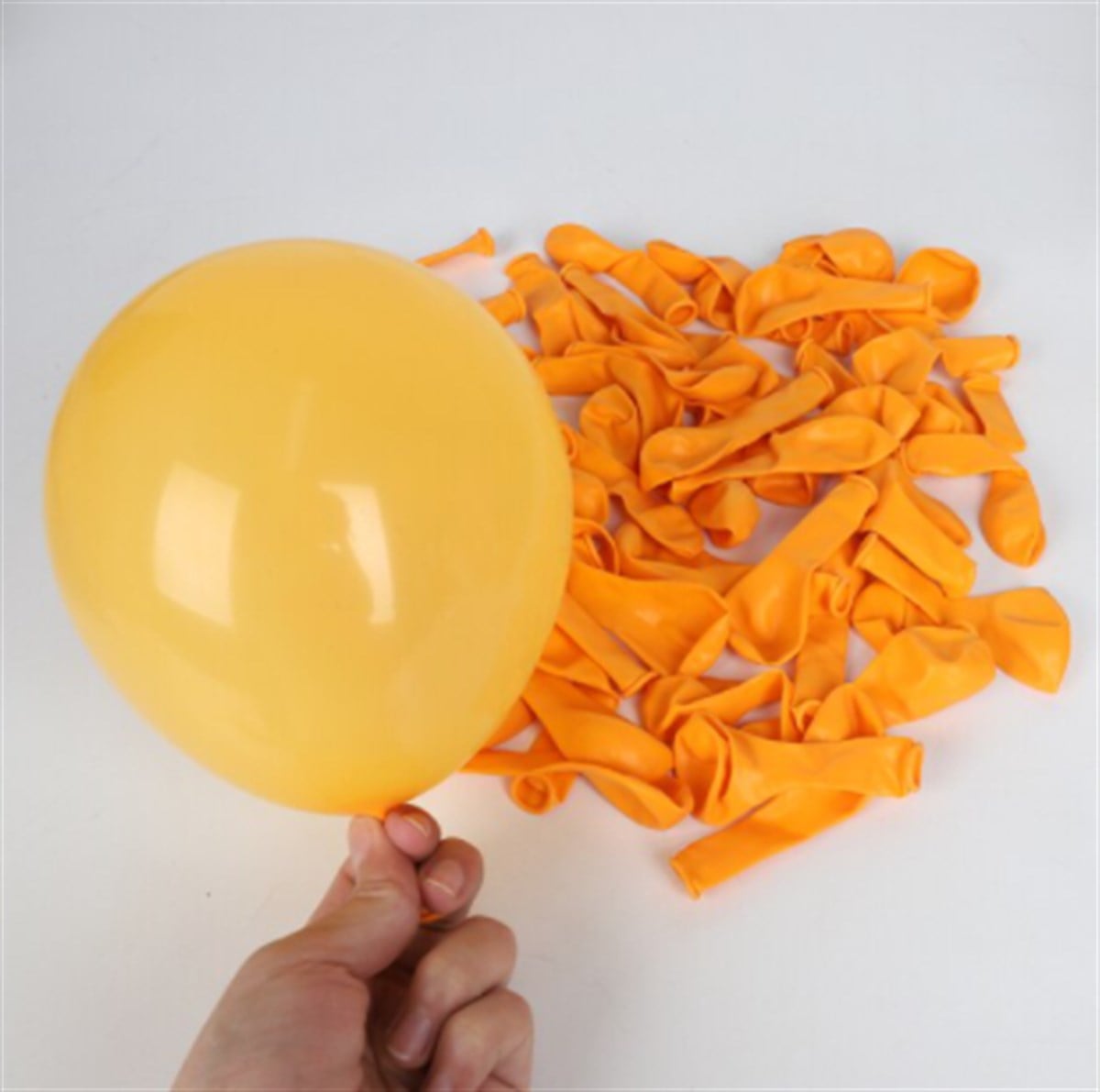 5 İNÇ Retro Balon Zerdeçal (10 ADET)