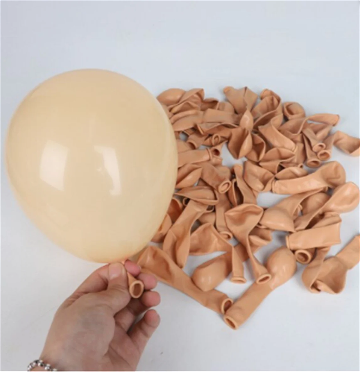 5 İNÇ TEN MİNİ Makaron Balon (10 ADET)