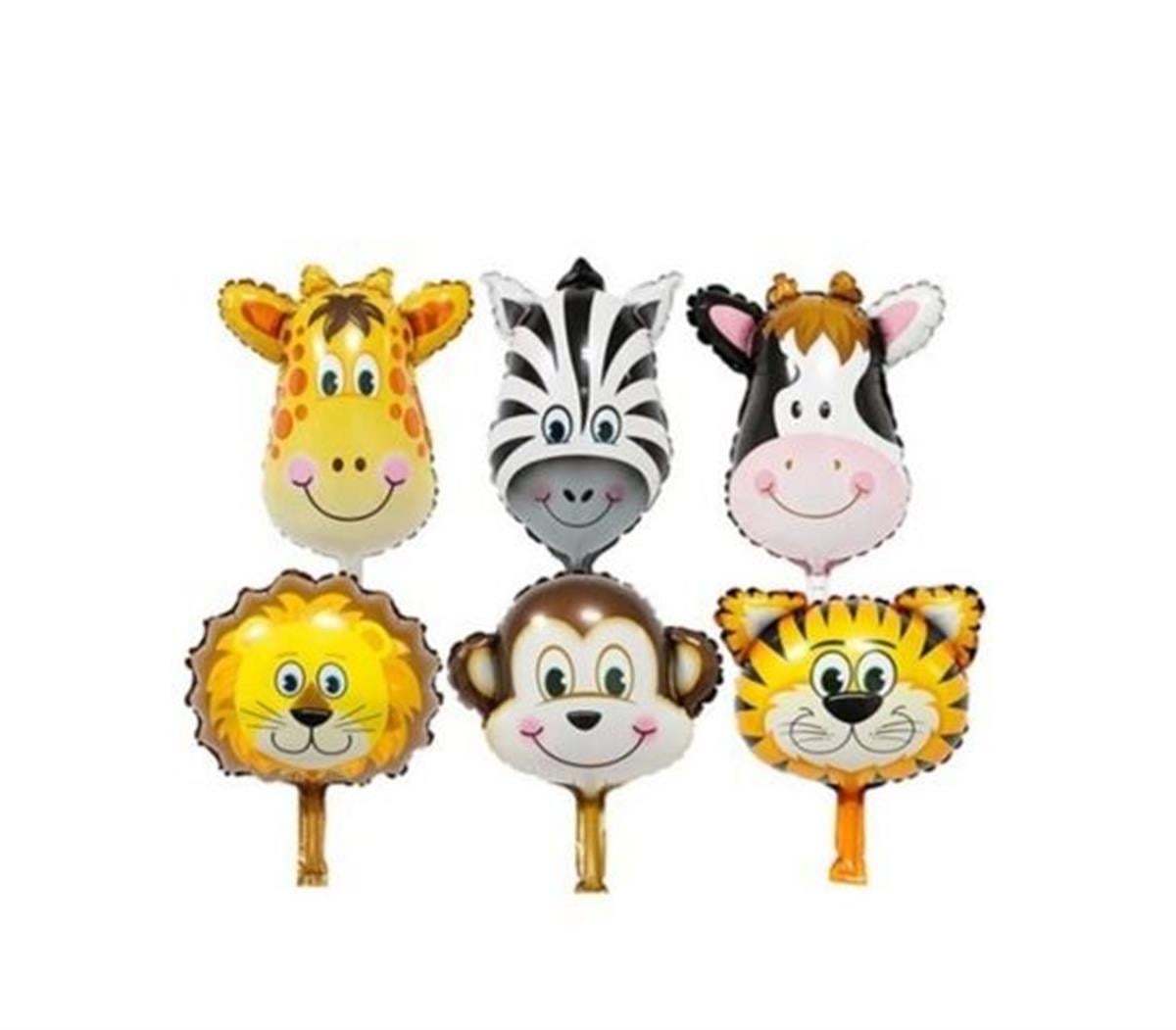 6 LI SAFARİ MİNİ BALON SET