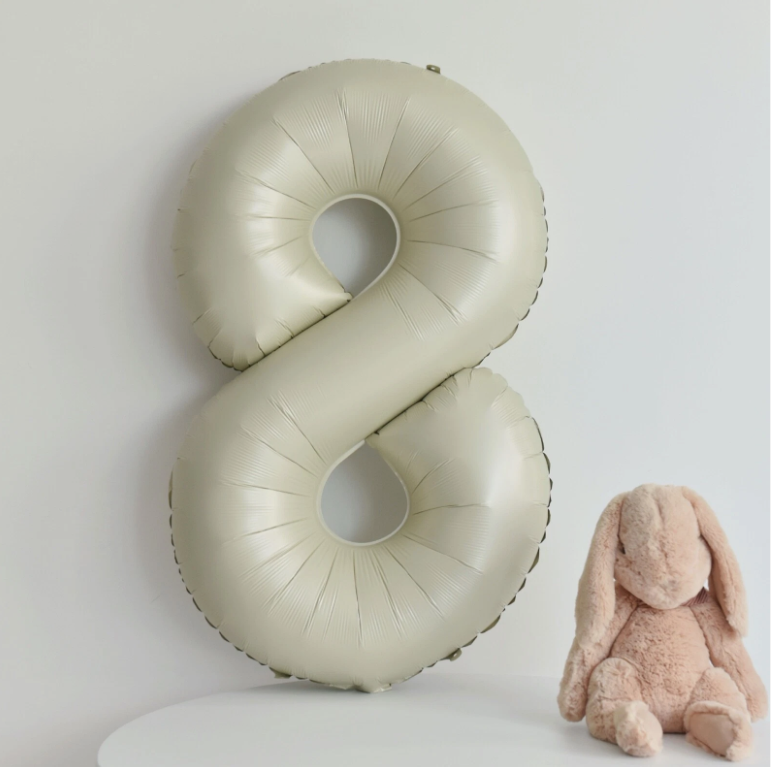 8 DENİZ KUMU RAKAM BALON (75 CM)