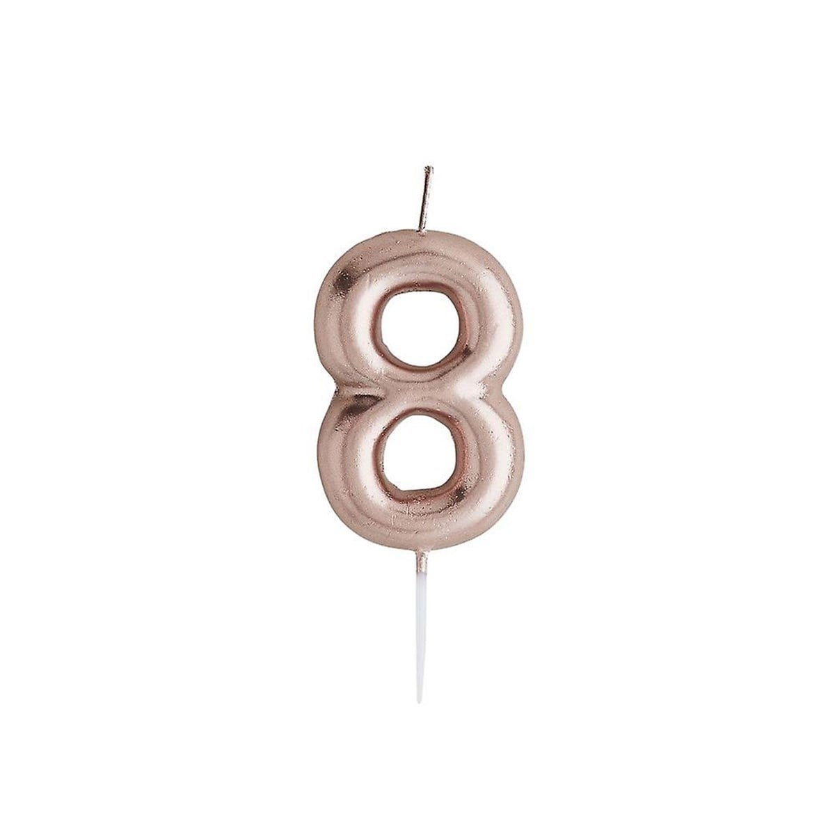 8 ROSE GOLD  RAKAM MUM (9 cm)