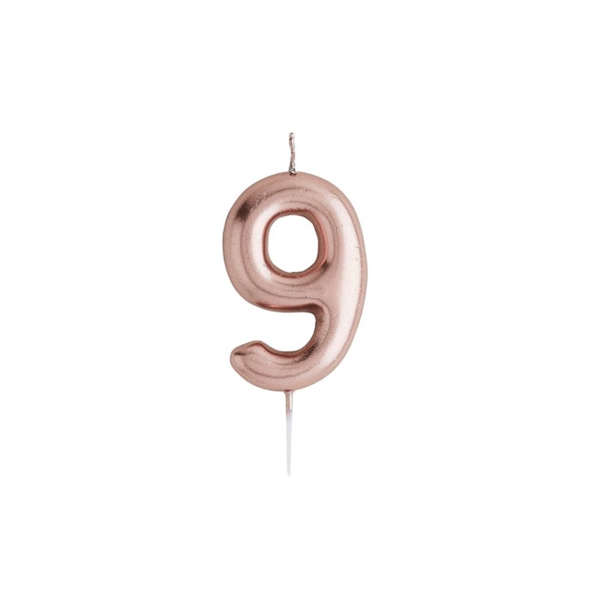 9 ROSE GOLD  RAKAM MUM (9 cm)