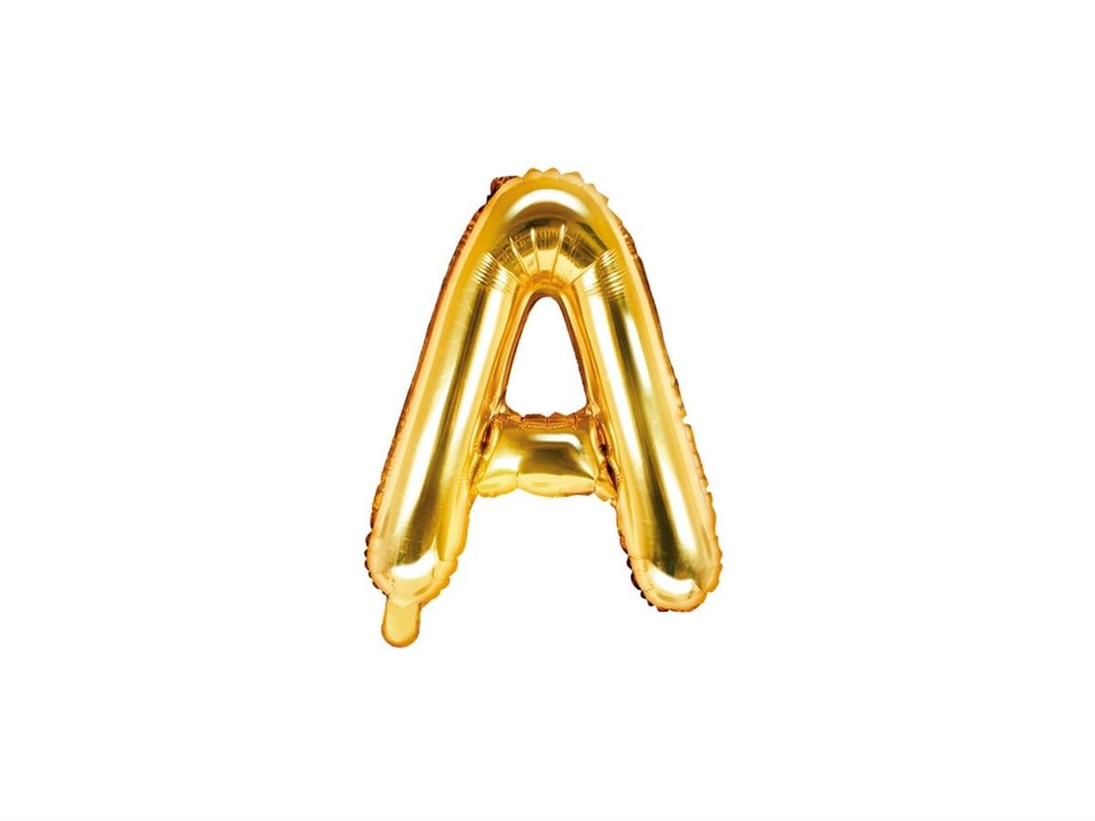 A Harf Gold Folyo Balon (35 CM)