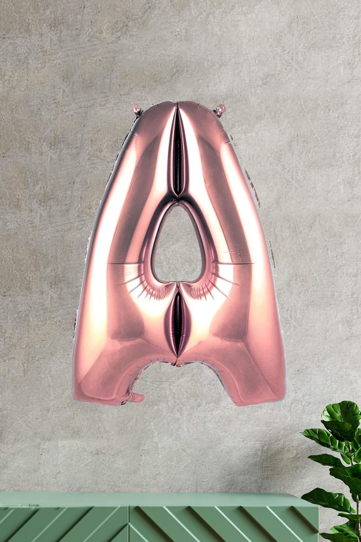 A ROSE GOLD HARF BALON (100 cm)