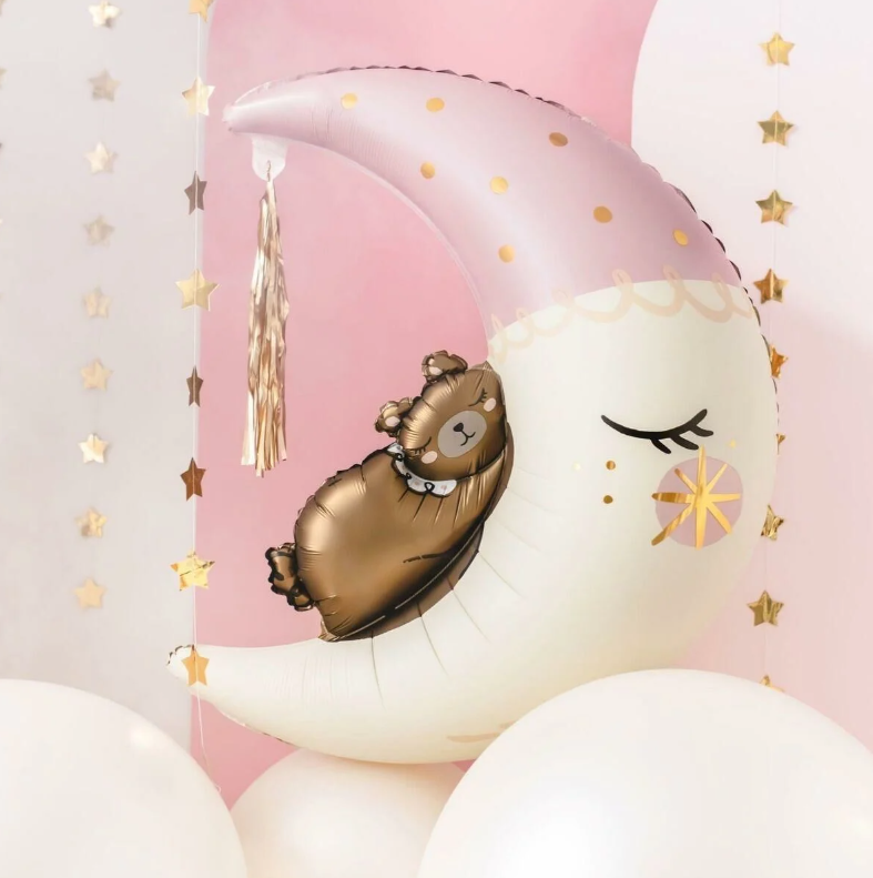 Ayıcıklı Ay Folyo Balon 