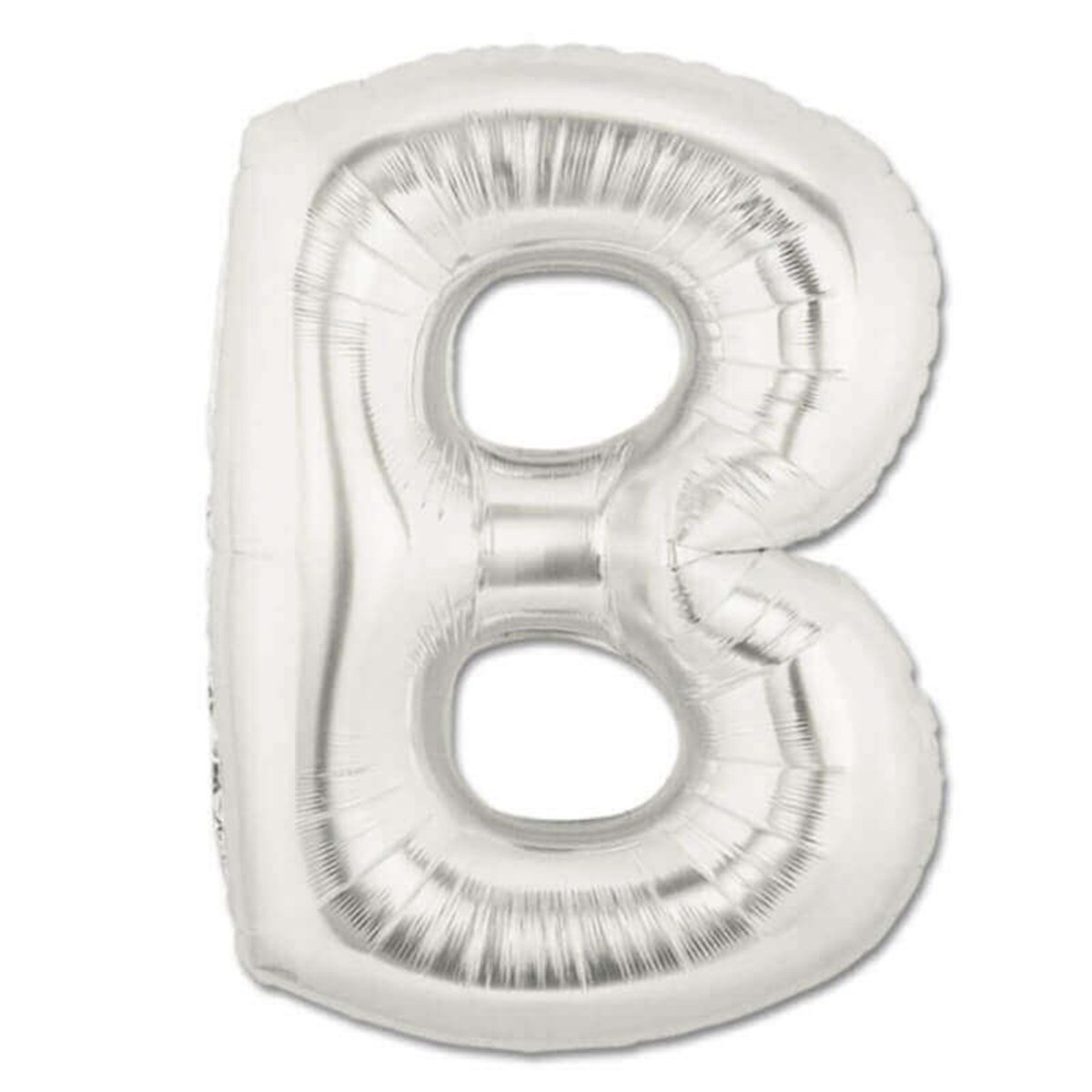 B GÜMÜŞ HARF BALON(100 cm)