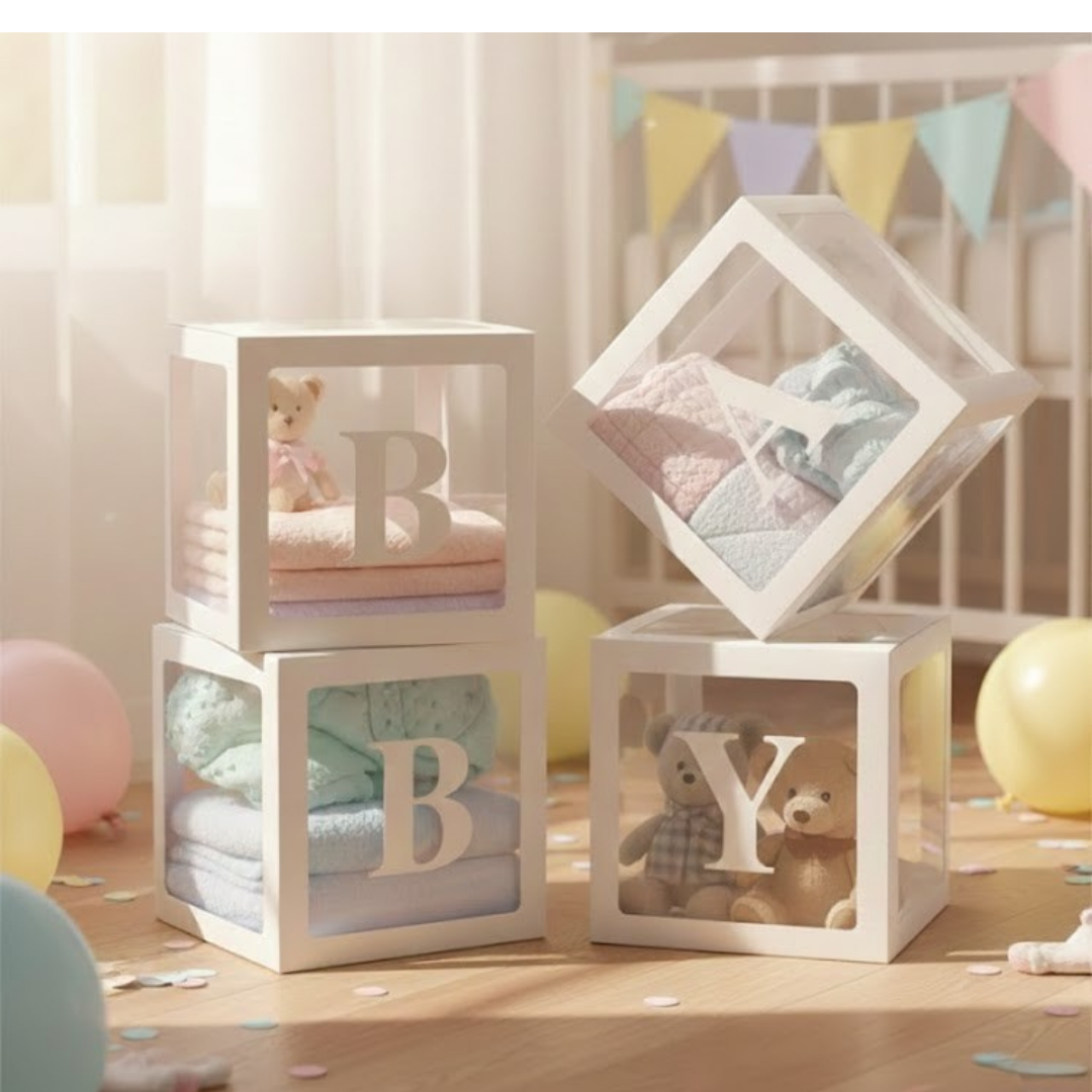 BABY BALON KUTU (4 ADET BOŞ)