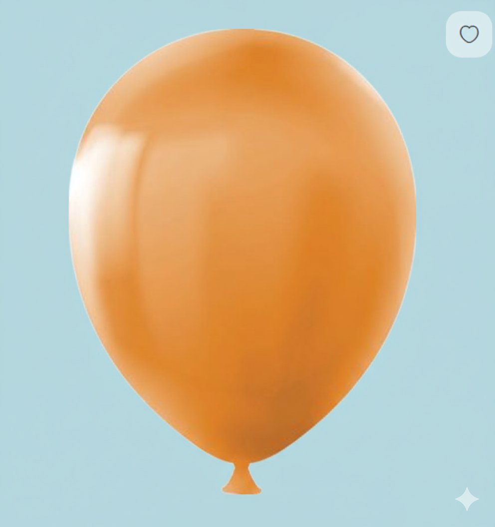 Bal Karamel Pastel Balon (10 Adet)