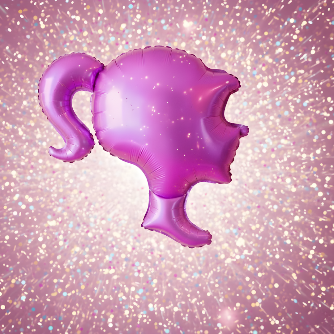 Barbie Kafa Folyo Balon 