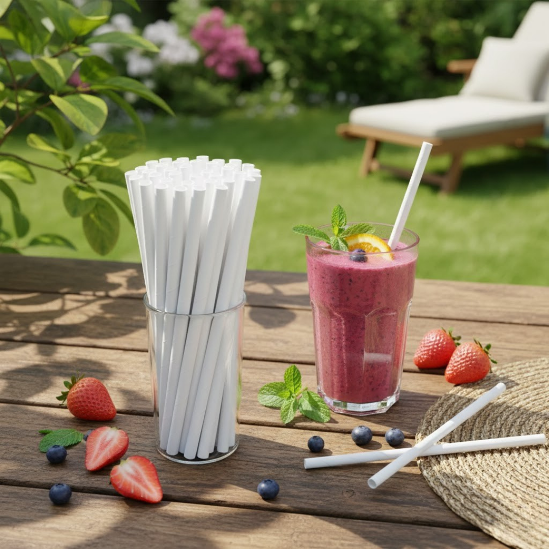 BEYAZ KAĞIT PİPET (25 ADET)