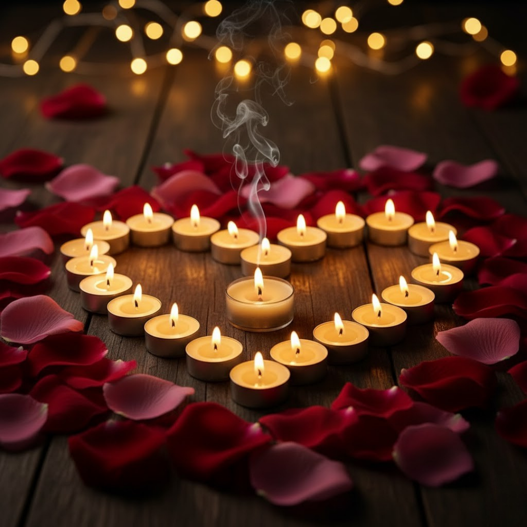 BEYAZ TEALİGHT MUM (50 ADET)