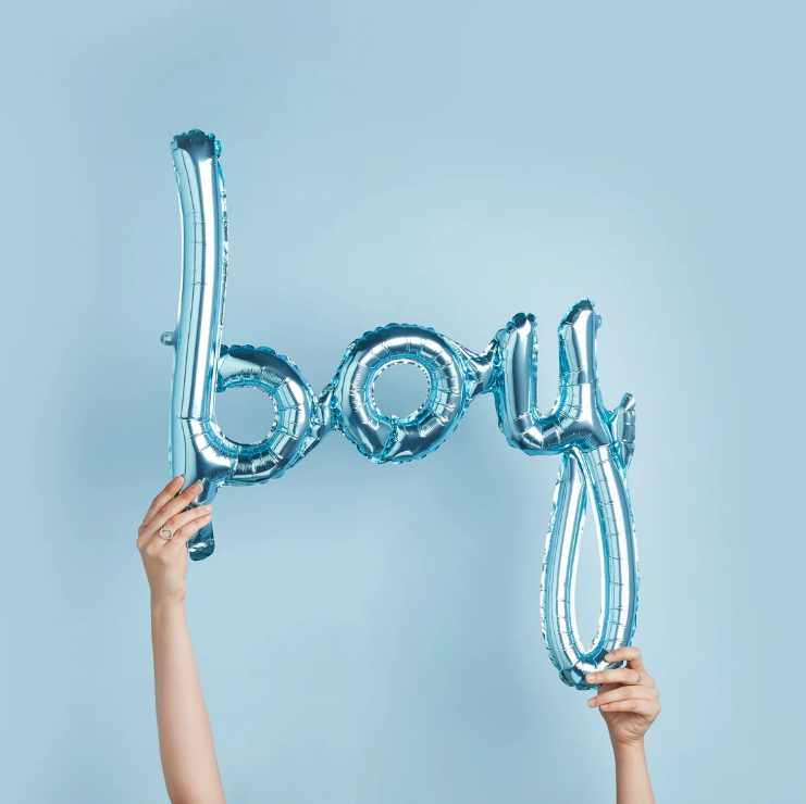 BOY MAVİ FOLYO BALON (60 cm)