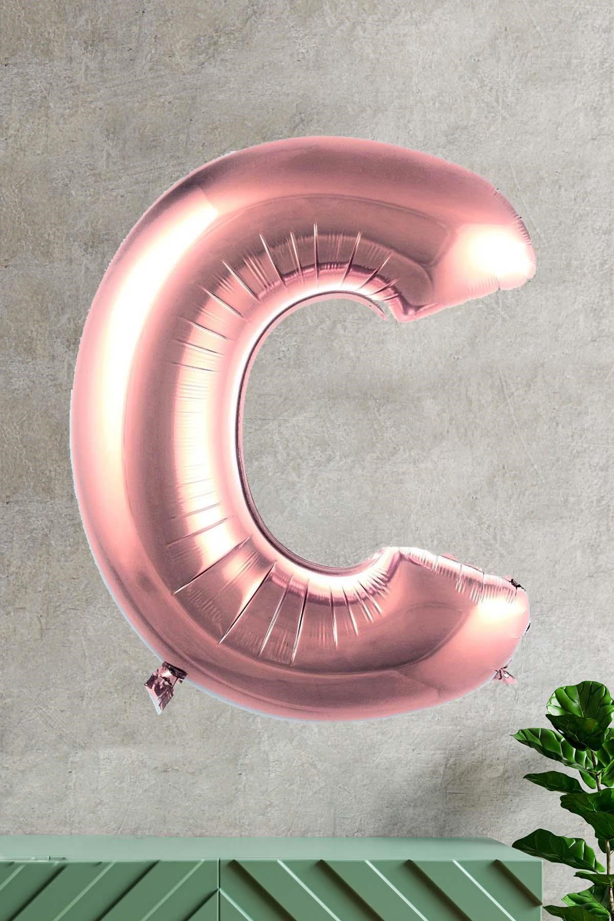 C ROSE GOLD HARF BALON (100 cm)