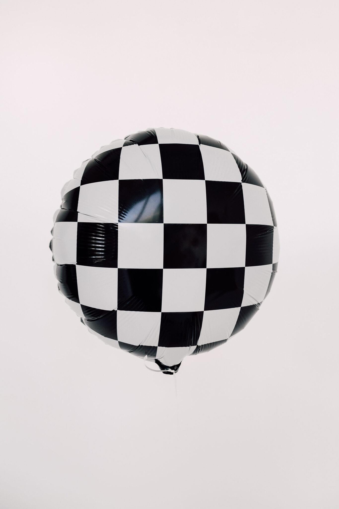 Dama Desenli Folyo Balon