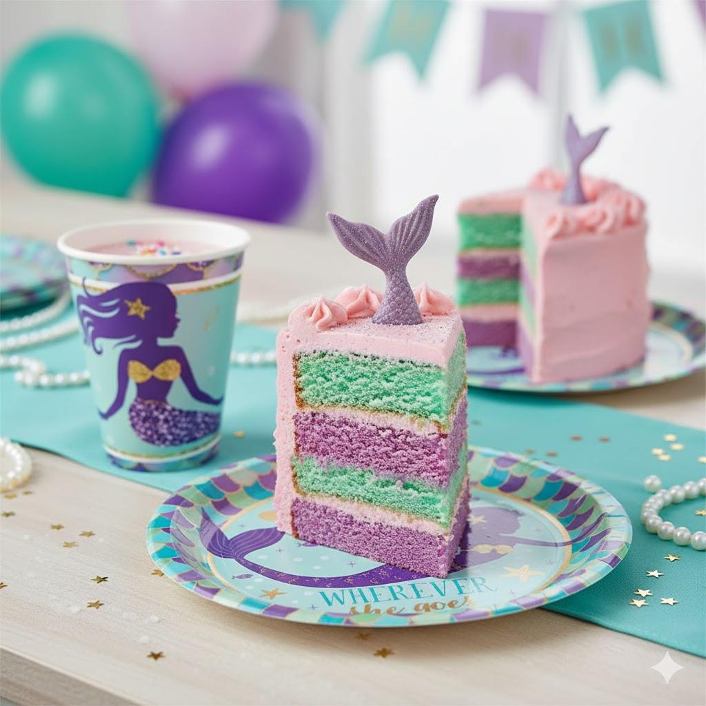 DENİZ KIZI BARDAK (8 ADET)