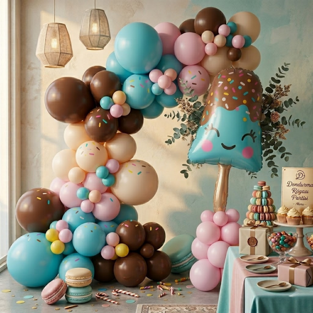 Dondurma Rüyası Balon Konsept Seti 