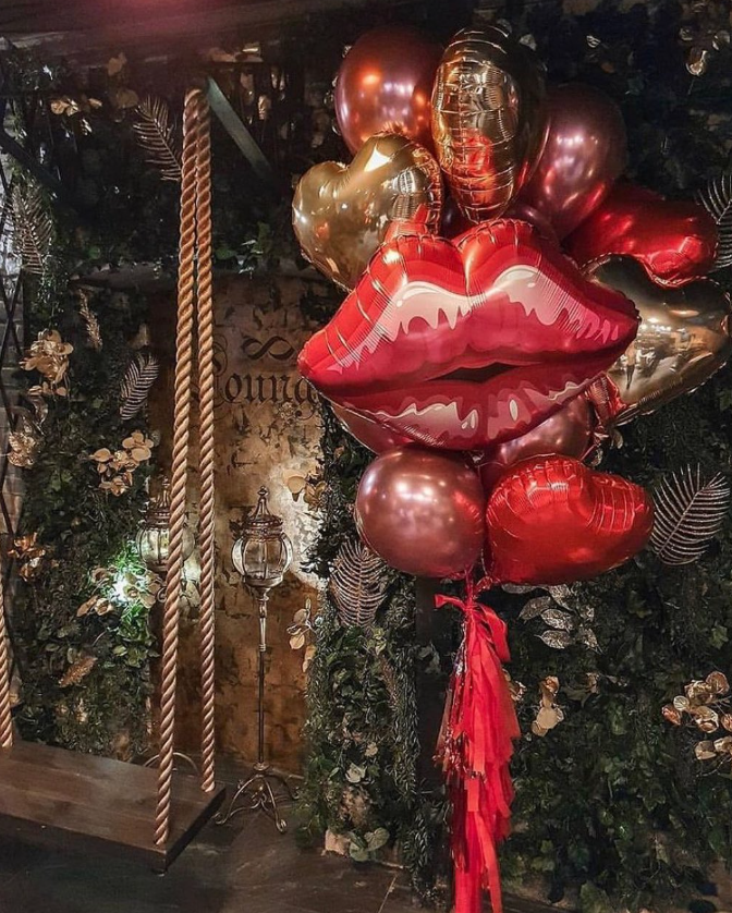 Dudak Folyo Balon Demeti 