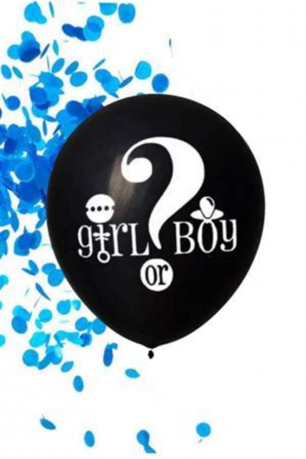 ERKEK CİNSİYET BALON (18 İNÇ)