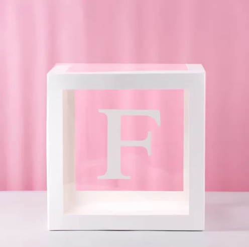 F Beyaz Balon Kutusu