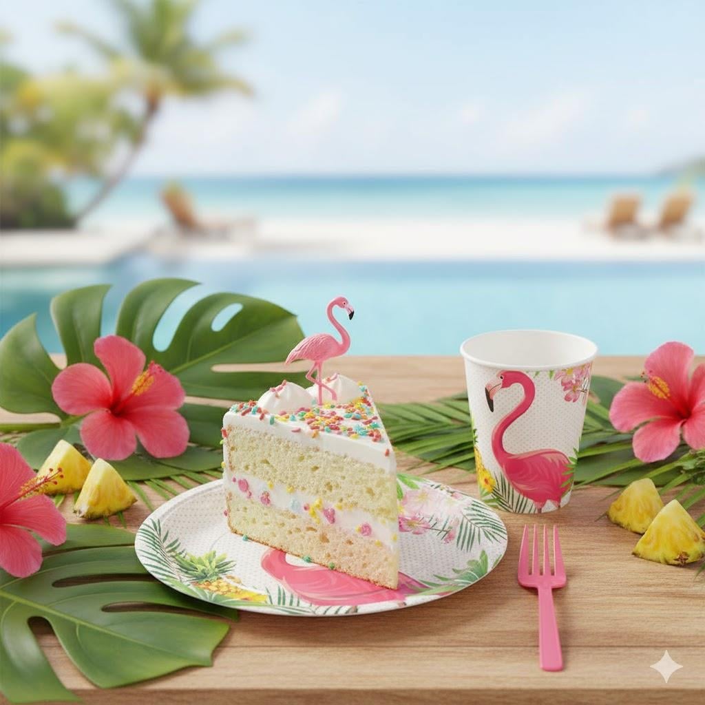 FLAMİNGO BARDAK ( 8 ADET )