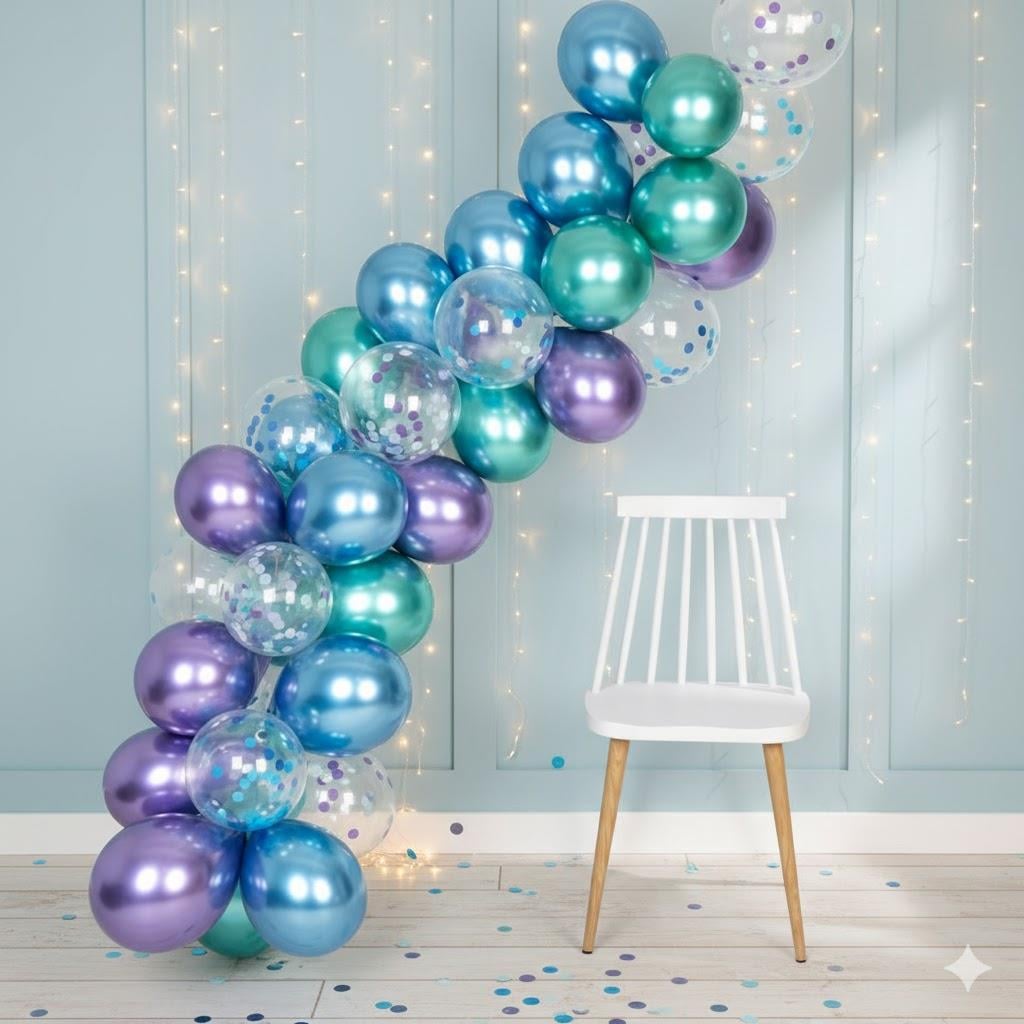 FROZEN KROM BALON ZİNCİRİ 