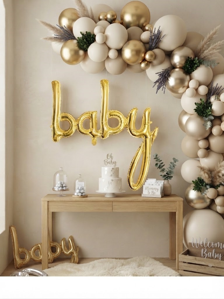 GOLD BABY FOLYO BALON