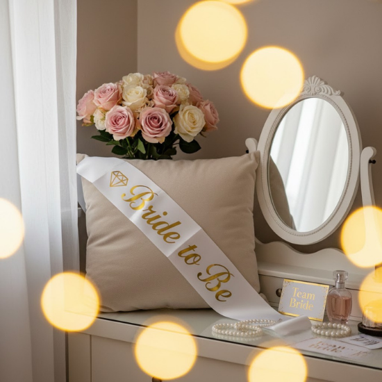 Gold Bride To Be Kuşak
