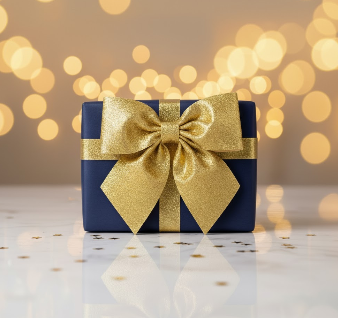 Gold Eva Simli Fiyonk Süs (25 cm)