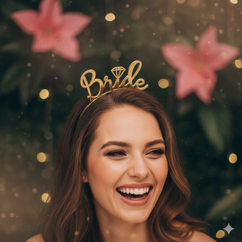 GOLD TEKTAŞ BRİDE TAÇ