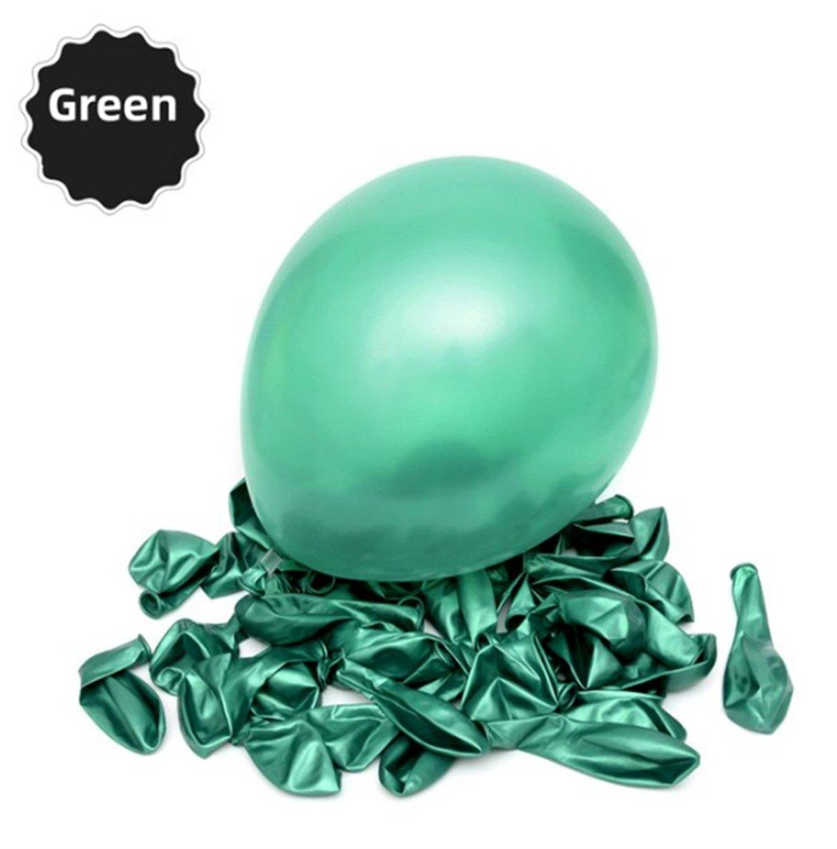 Haki Yeşil Metalik Balon (100 adet)