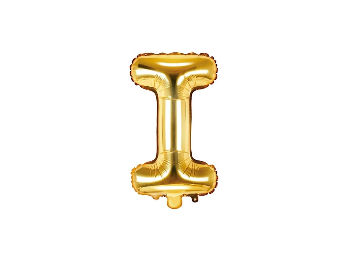 I Harf Gold Folyo Balon (35 CM)