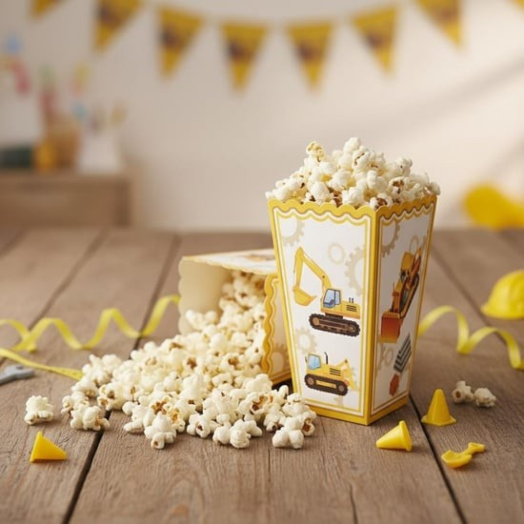 İnşaat Temalı Mısır Kutusu (8 adet)