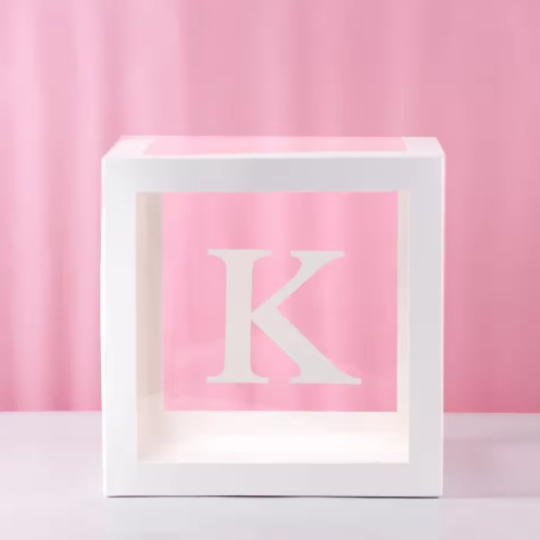 K Beyaz Balon Kutusu