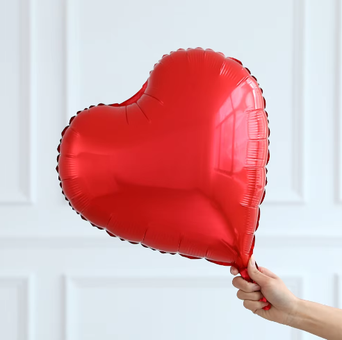 KIRMIZI KALP BALON (45 cm)