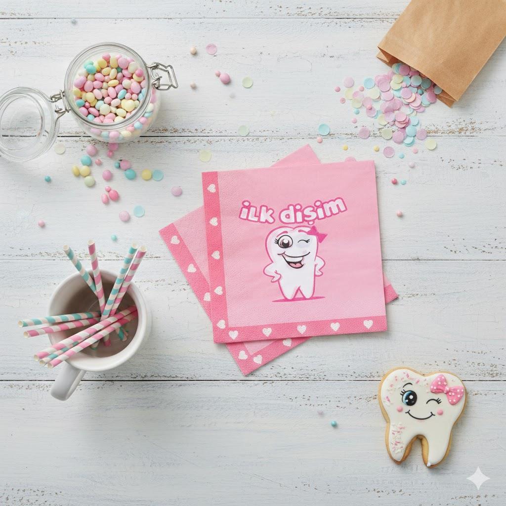 KIZ İLK DİŞ PEÇETE (16 ADET)