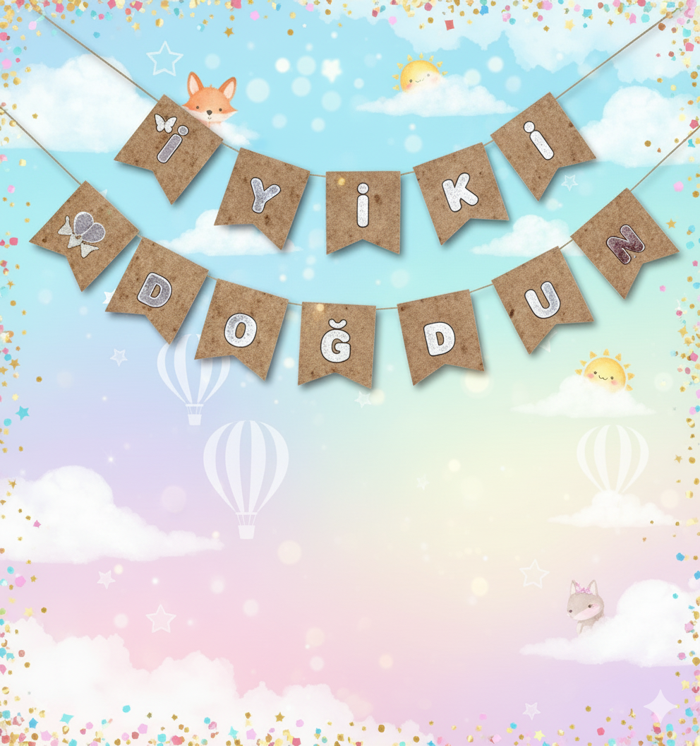 KRAFT GÜMÜŞ İYİKİ DOĞDUN BANNER