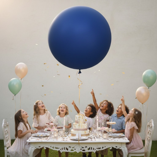 LACİVERT JUMBO BALON (18 İNÇ)