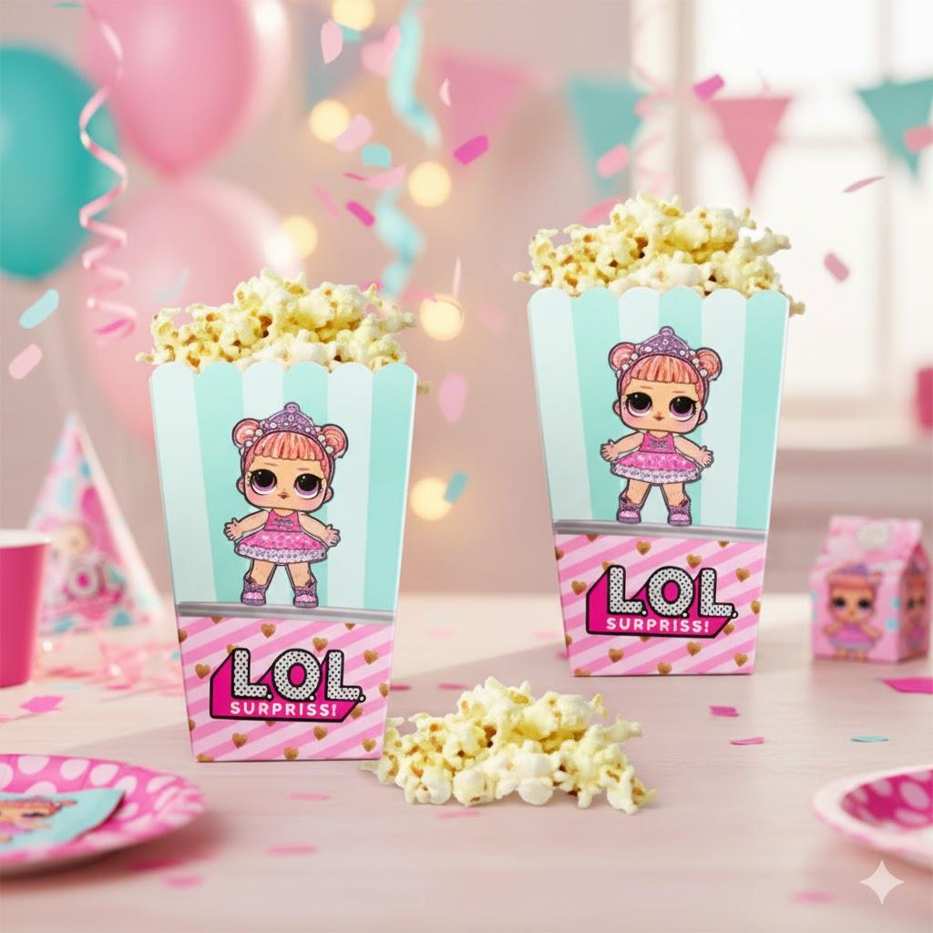 Lol Bebek Temalı Mısır Kutusu (8 adet)
