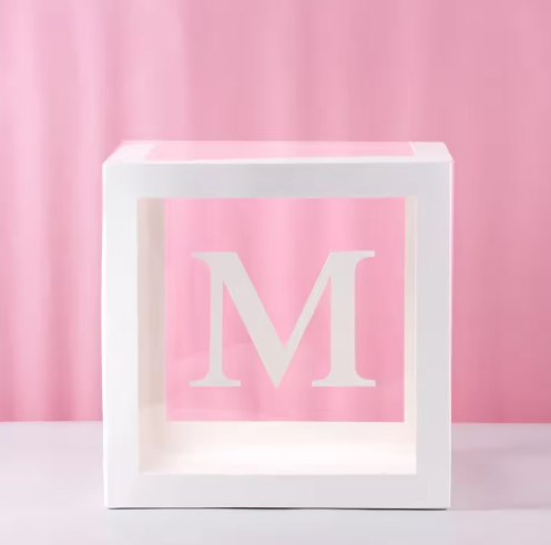 M Beyaz Balon Kutusu