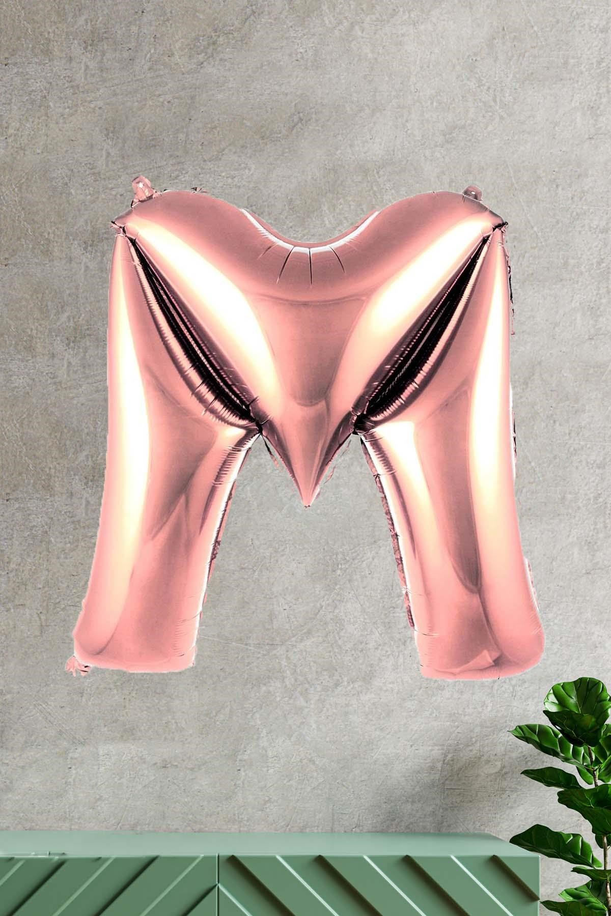 M ROSE GOLD HARF BALON (100 cm)