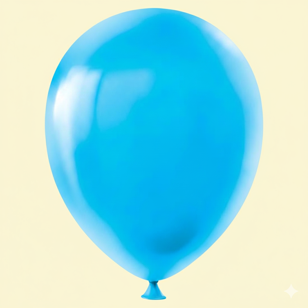 MAVİ PASTEL BALON ( 10 ADET)