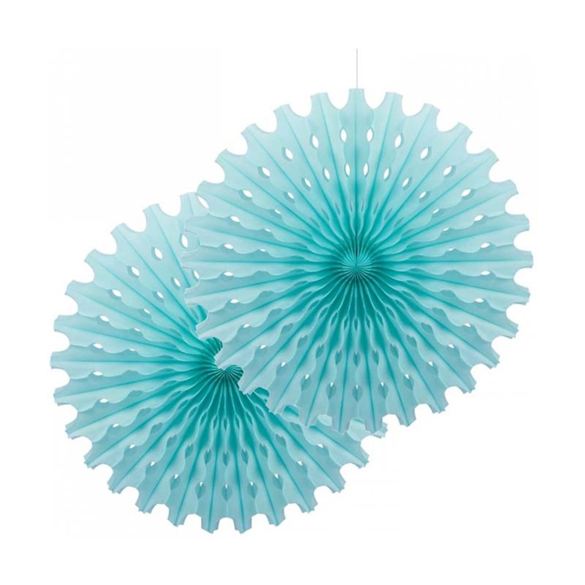 MAVİ YELPAZE SÜS (2 ADET)