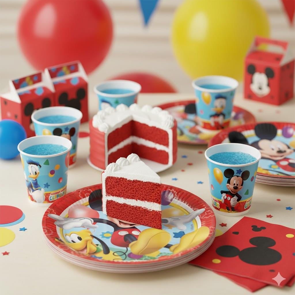 MİCKEY MOUSE TABAK (8 ADET)