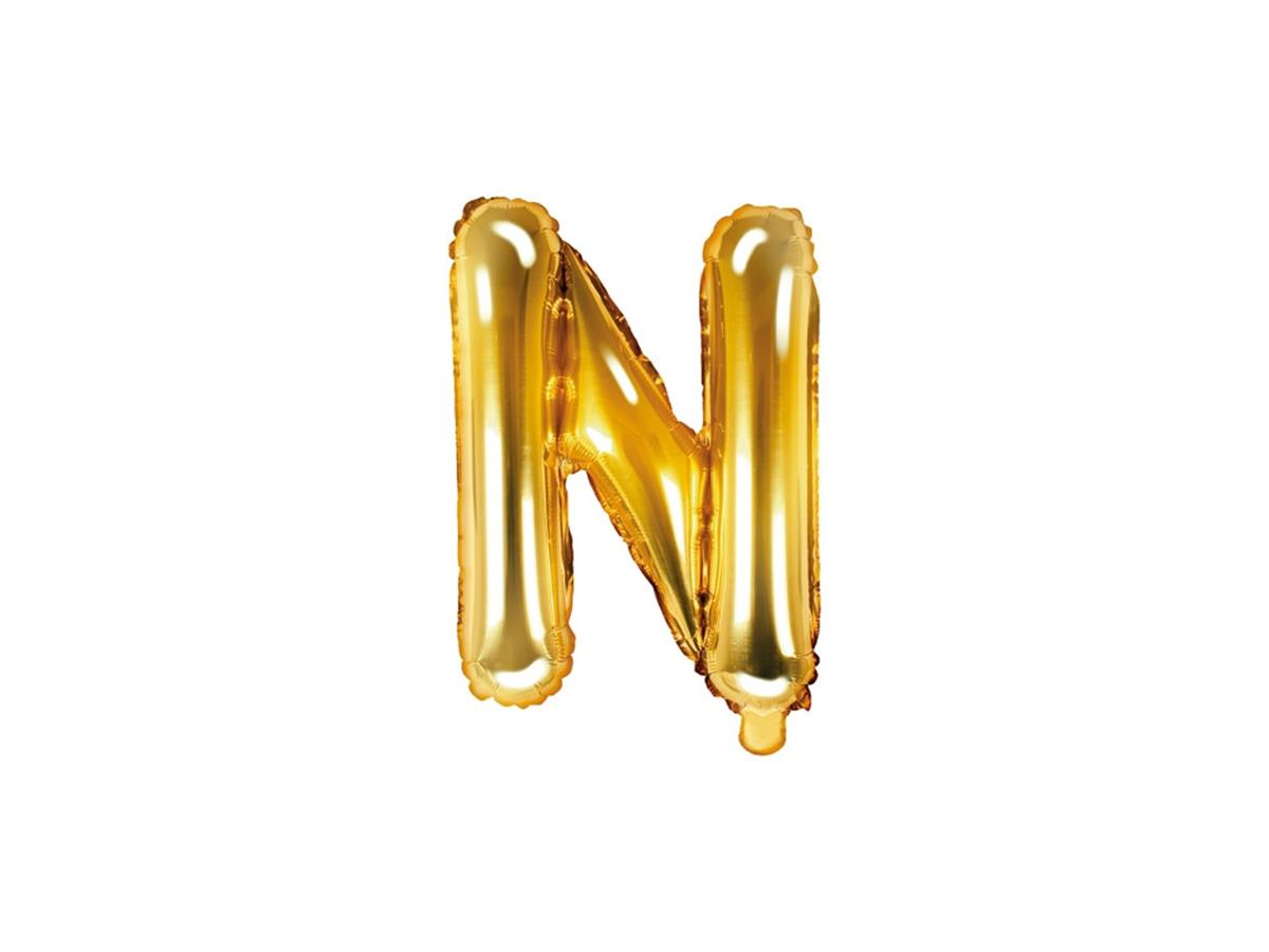 O Harf Gold Folyo Balon (35 CM)