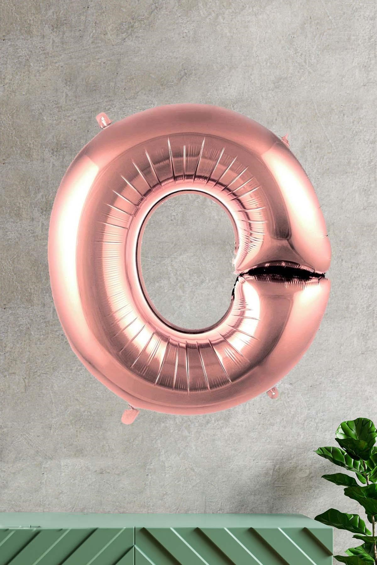 O ROSE GOLD HARF BALON (100 cm)