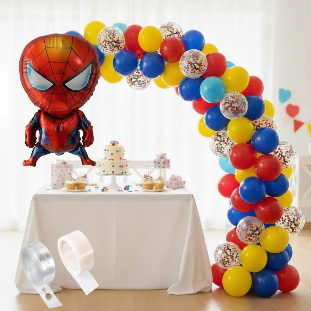 ÖRÜMCEK ADAM BALON SET - 3