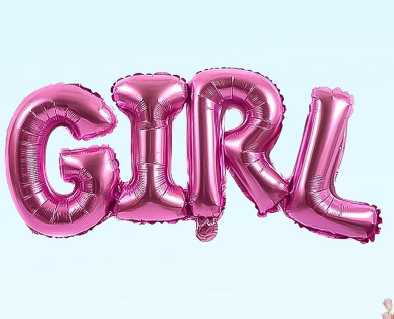 PEMBE GRİL FOLYO BALON