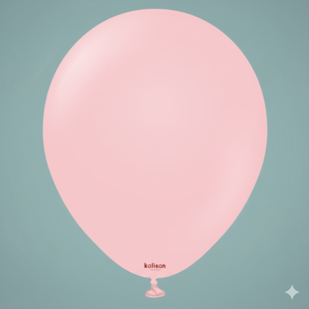 PEMBE MAKARON BALON (10 adet)